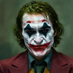the joker wearing the dark knight mask, digital painting, amazing detail, artstation, cgsociety