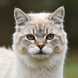 a feline llama - cat - hybrid, animal photography