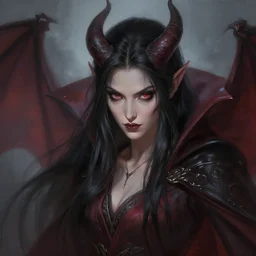 vampire demon, painting, good against evil, highly detailed digital painting, smooth, beautiful angle, weak demon, clear focus, illusion, ultra - realistic, 8 k, strong and powerful confident angle artgerm, wonderful eyes, long hair, deep focus, d & d, fantasy, refined, elegant, high detail, digital painting, artstation, concept art, matte, clear focus, illustration, hearthstone, art by artgerm and greg rutkowski, fuji choco, victoria gavrilenko and hoang lap