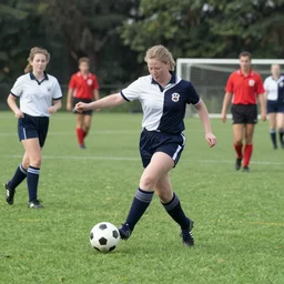 Photo of Suzbrowska Football Match, 1965