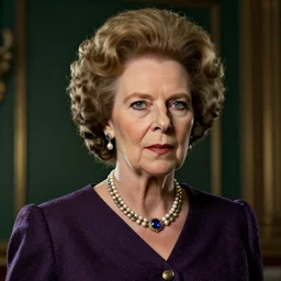 portrait of margaret thatcher in bioshock infinite, gaming, detailed, 4k