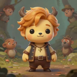 cute little anthropomorphic seth rogen cute and adorable, pretty, beautiful, dnd character art portrait, matte fantasy painting, deviantart artstation, by jason felix by steve argyle by tyler jacobson by peter mohrbacher, cinema