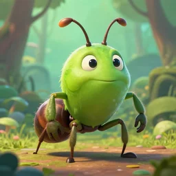 This is a monster, and it\'s name is Greeny, the antplant