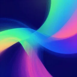 flowing colorful geometric design gradients, modern graphic design, featured on behance