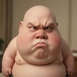 fat chuck is mad