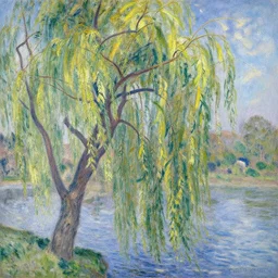 Willow tree artwork by Monet