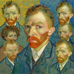 realistic detailed portrait of van goh by denis villeneuve, amano, yves tanguy, alphonse mucha, ernst haeckel, max ernst, roger dean, ridley scott, dynamic closeup