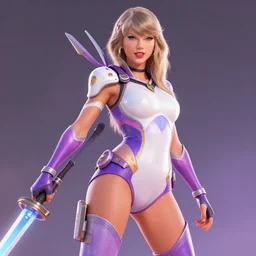 digital art of taylor swift in overwatch, official overwatch game art, trending on artstation, 8 k, rendered in octane, unreal engine