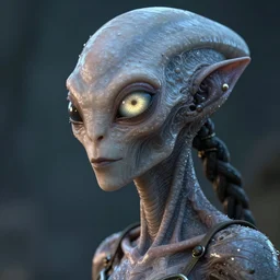 stunning single - eyed female alien