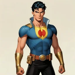 full character of robin of dc comic, character design, painting by gaston bussiere, katsuya terada, nc wyeth, greg rutkowski, craig mullins, vermeer, frank frazetta, mucha, tom of finland, trending on artstation, jeffery catherine jones