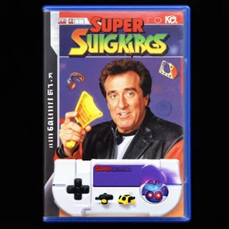 Danny Devito Super Nintendo game box art