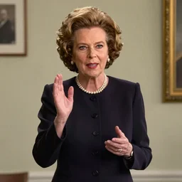 Scene featuring Margaret Thatcher from American Psycho (2000)