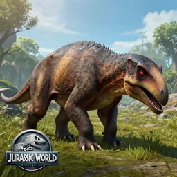 megatherium in jurassic world evolution game