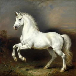 unicorn by george stubbs, martine johanna, hikari shimoda