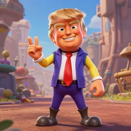 trump in ratchet and clank