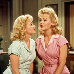 a film still from gentlemen prefer blondes ( 1 9 5 3 )