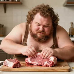 big fat Borgia eats all the raw meat, raw, meat, Big, Fat, Borgia, Realistic, HDR, HDD, REAL EVENT, BIG FAT BORGIA