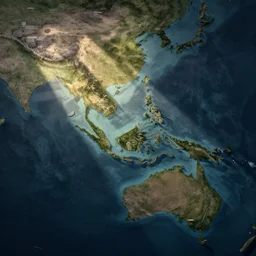 map of an archipelago