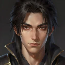 noriaki kakyoin as a realistic fantasy d & d character, close - up portrait art by donato giancola and greg rutkowski, realistic face, digital art, trending on artstation