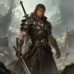 Solomon Kane, fantasy concept art, trending at Pinterest