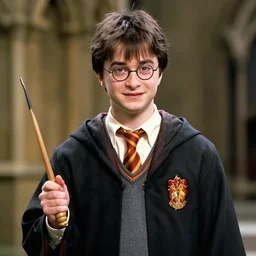 real life representation of Harry potter's Character, Award wining photography, 4k