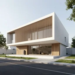 a house by zaha hadid. vray render
