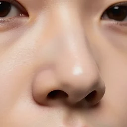 interior view of a nostril