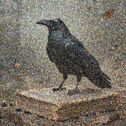 a raven stands on an old celtic book, dust and leaves  flying around in the background, art by alan lee and James Jean and Wayne Barlowe, high detail, cinematic, cgsociety 8k
