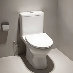 a bathroom toilet by prada