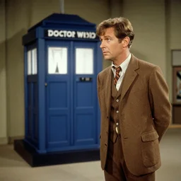 Still from a 1960s episode of Doctor Who