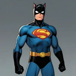 Original superhero catman by Steve Ditko, comic book art, digital art