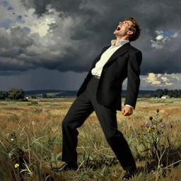 ned stark screaming by norman rockwell