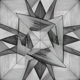 “geometrically surreal order of art, extremely high detail, photorealistic, intricate line drawings, dotart, album art in the style of James Jean”