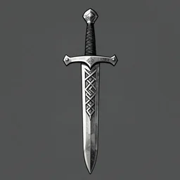 Sprite of a Celtic sword, very detailed, Gamin, sharp focus, ArtStation, 4k