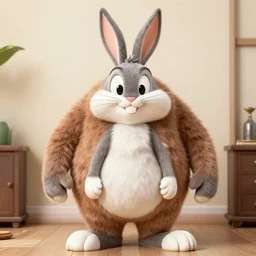 big chungus as bugs bunny in real life