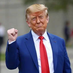 trump wearing anime cosplay uwu