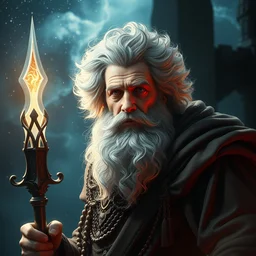 portrait cleric bob ross in darksouls universe in anor londo, studio lights, 8 k hd.