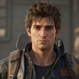 game screenshot, man, highly detailed, 4 k, hdr, smooth, sharp focus, high resolution, artgerm, photorealistic