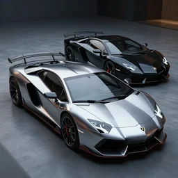 future, platinum fused and black, fusion of a lamborghini aventador with a volkswaguen beetle, artstation, style greg rutkowski, cinematic