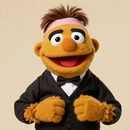 Walter White as a muppet