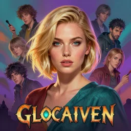 beautiful woman with short blond hair, portrait, maya ali mage, gloomhaven, dynamic lighting, gaudy colors, octane render aesthetic, matte painting concept art, official fanart behance hd artstation by jesper ejsing, by rhads and makoto shinkai and lois van baarle and ilya kuvshinov and rossdraws