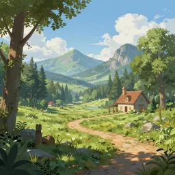 fairy tale place, trending on artstation, by Noah Bradley