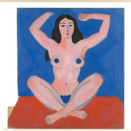 the music's laughing, by matisse