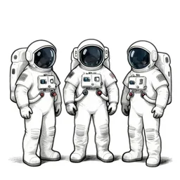 astronauts by tom gauld