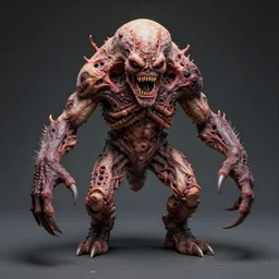 Exposed flesh monster
