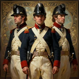 symmetry!! portrait of 1 5 0 0 confederate soldier in historical confederate clothing, historical, intricate, highly detailed, dynamic lighting, digital art, digital painting, artstation, wlop, sharp focus, illustration, art by artgerm and greg rutkowski and alphonse mucha, 8 k