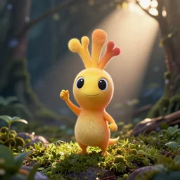 pikmin felt doll