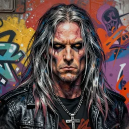 hyper detailed ultra sharp cliff burton photorealistic thrash metal portrait, music concert aesthetic, masterpiece, elite, illustration, art by sachin teng, josan gonzalez, edmund leighton, organic matte painting, vibrant color palette, hard edges, graffiti, street art 8 k