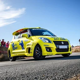 suzuki swift rally, uncrop