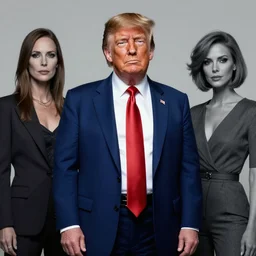 donald trump american patriot apotheosis in the style of syd mead and alex grey and lisa frank